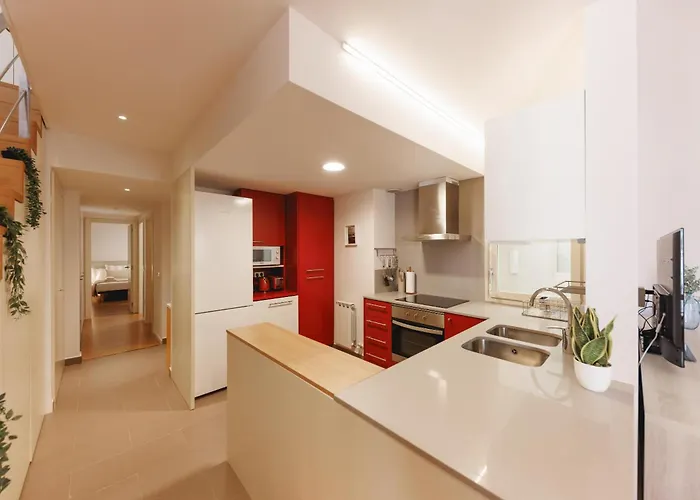 아파트 Bravissimo Cort Reial 4b Duplex, Monthly *